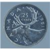 Image 1 : 1951 Twenty Five Cents