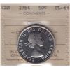 Image 1 : 1954 Fifty Cents