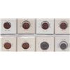 Image 2 : Lot of Eight Canadian Error Coins