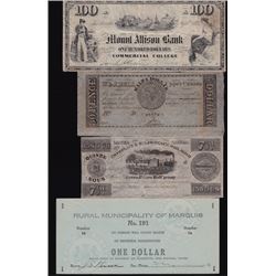 Lot of Four Scrip Lot