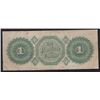 Image 2 : 1866 Province of Canada One Dollar - Payable at Montreal