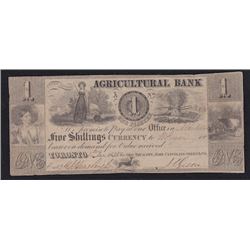 1835 Agricultural Bank One Dollar