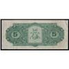 Image 2 : 1908 Molson's Bank Five Dollars