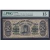 Image 1 : 1878 Dominion of Canada One Dollar Payable at St. John