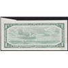 Image 2 : Paper Money Error - 1954 Bank of Canada One Dollar