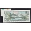 Image 2 : Paper Money Error - 1969 Bank of Canada Twenty Dollars