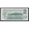 Image 2 : Special Serial Numbers - 1973 Bank of Canada One Dollar Autographed Bouey