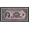 Image 1 : 1935 Bank of Canada Twenty Dollars Small Seal