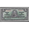 Image 1 : 1937 Bank of Canada One Dollar