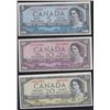 Image 2 : Lot of 1954 Bank of Canada Devil's Face Bank Notes