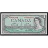 Image 1 : 1954 Bank of Canada One Dollar Replacement