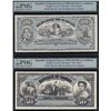 Image 3 : World Banknotes - Lot of Three 1895 Republic of Hawaii Specimen Silver Certificates