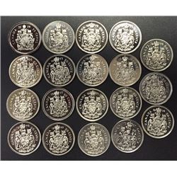 Lot of Nineteen Fifty Cents
