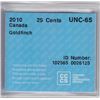 Image 2 : 2010 Coloured Goldfinch Twenty Five Cents
