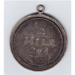 Sterling Silver 1/2 Mile Medal