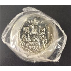 1995 Canada Fifty Cent Roll