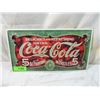 Image 1 : COCA COLA ADVERTISEMENT TIN SIGN