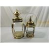 Image 1 : LOT 2 VINTAGE LANTERNS JARS