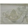 Image 2 : LOT 4 VINTAGE GLASS JUICERS
