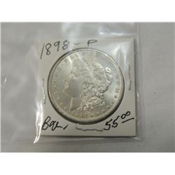 1898 MORGAN SILVER DOLLAR