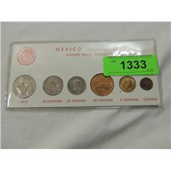 MEXICO COIN SET