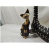 Image 3 : LOT 3 DECORATIVE WOODEN FIGURINES