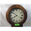 Image 3 : VINTAGE WOODEN 31 DAY WALL CLOCK