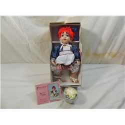 PARADISE GALLERIES RAG TIME WASHDAY DOLL