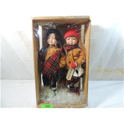 LOT 2 BRITTANY NICOLE & MICHAEL RYAN SKATER DOLL