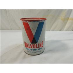 VINTAGE VALVOLINE MOTOR OIL