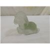 Image 1 : GOEBEL FROSTED GLASS LAMB FIGURINE