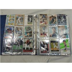 ASSORTED BASEBALL CARDS BINDER