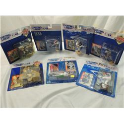 LOT 7 MISC STARTING LINEUP BASEBALL ACTION FIGURE