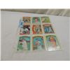Image 1 : LOT 9 1972 TOPPS BASEBALL CARDS