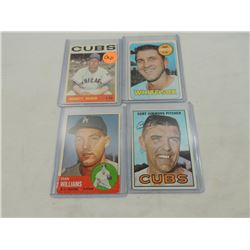 LOT 4 MISC OLD BASEBALL CARDS