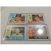 Image 1 : LOT 4 1960 TOPPS BASEBALL CARDS