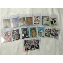 LOT 17 MISC BASEBALL CARDS