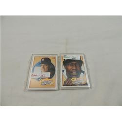 1991 UPPER DECK NOLAN RYAN & HANK AARON SET