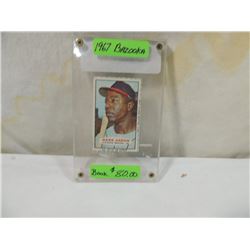 1967 BAZOOKA HANK ARRON CARD