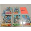 Image 1 : LOT 5 1968 FOOTBALL CARDS: BAKER, SAUL, LINCOLN, S