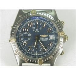 A gent's Breitling Chronomat Automatic stainless steel wristwatch stamped to back B1 3350, 24950,...