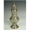 Image 1 : An early Edwardian silver sifter, hallmarked Chester 1903, 21 cm high Est. 80/120...