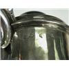 Image 2 : A George II silver lidded tankard of plain banded uptapering cylindrical form by Joseph Allen and...