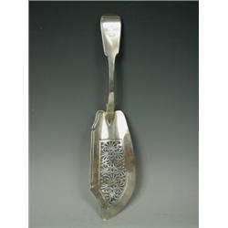 A George IV silver fish slice, London 1827, maker William Eaton Est. 80/120...