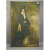 Image 1 : Circle of Richard Buckner, PORTRAIT OF A LADY, FULL LENGTH, IN A RIDING DRESS, HAT AND HOLDING...