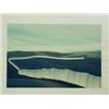 Image 1 : Christo, 'RUNNING FENCE', 1976, Limited edition probably colour offset lithographic print, si...