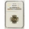 Image 1 : 1943-D SILVER JEFFERSON NICKEL, NGC MS-66 5 FULL STEPS