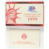 Image 3 : 1999 U.S. SILVER PROOF SET IN ORIGINAL BOX WITH CERT