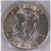 Image 2 : 1949-D FRANKLIN HALF DOLLAR PCGS MS-64 FBL  NICE!