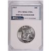 Image 1 : 1953 FRANKLIN HALF DOLLAR, PCI MS-65 FBL  RARE!!  TRENDS FOR $700.00